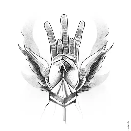 The Hands Of A Fallen Angel