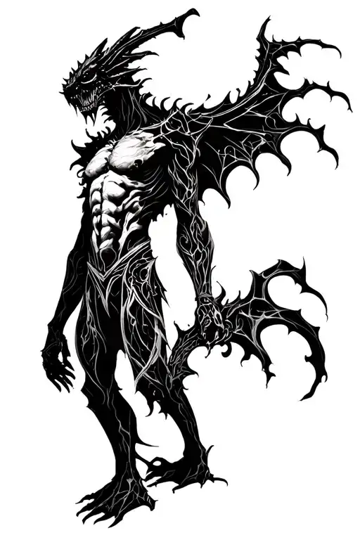 Shadow Demon Standing
