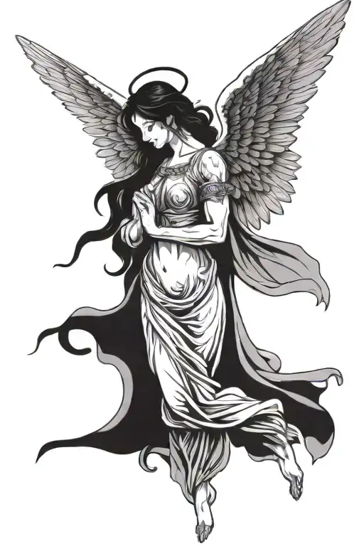 An Angel On The Back