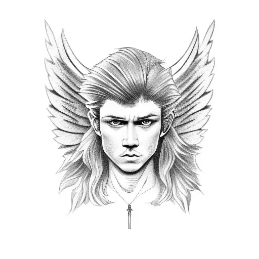Angel With Mullet