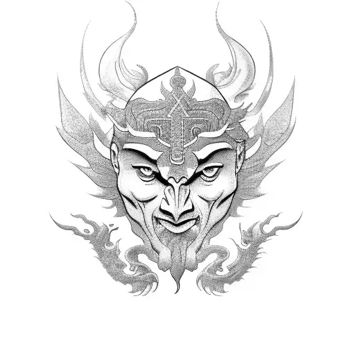 Greece God With Dragon