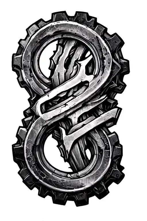 Gears Of War Symbol Intertwined