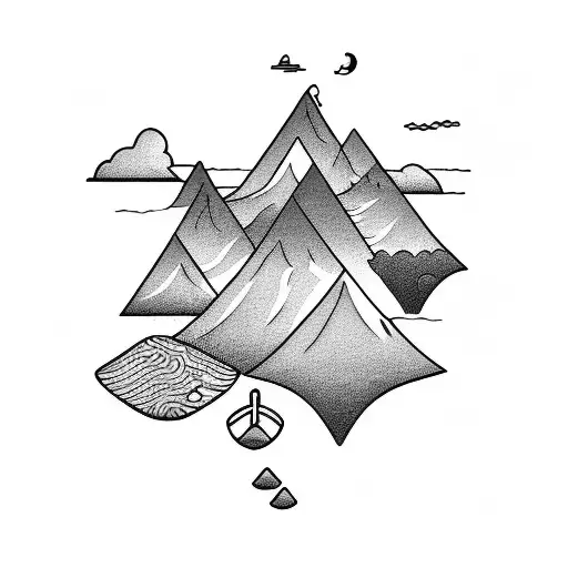 Landscape Of A Beach