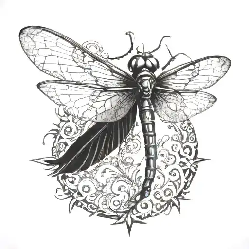 Dragonfly Viking Warrior