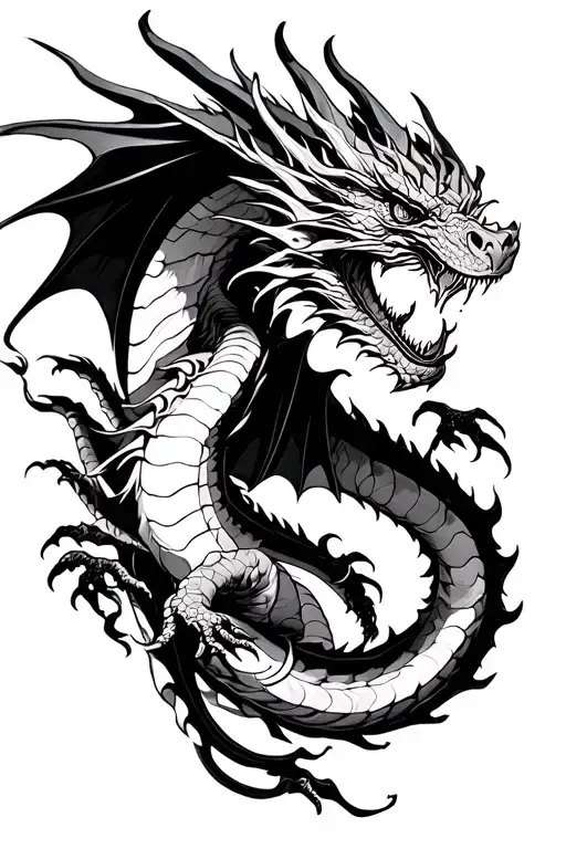 High Exposure Dragon Flying