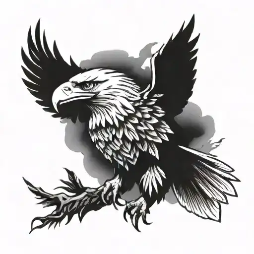 Eagle Soaring Bird