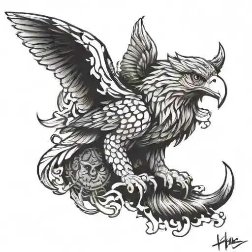 Leo And Panther And Eagle