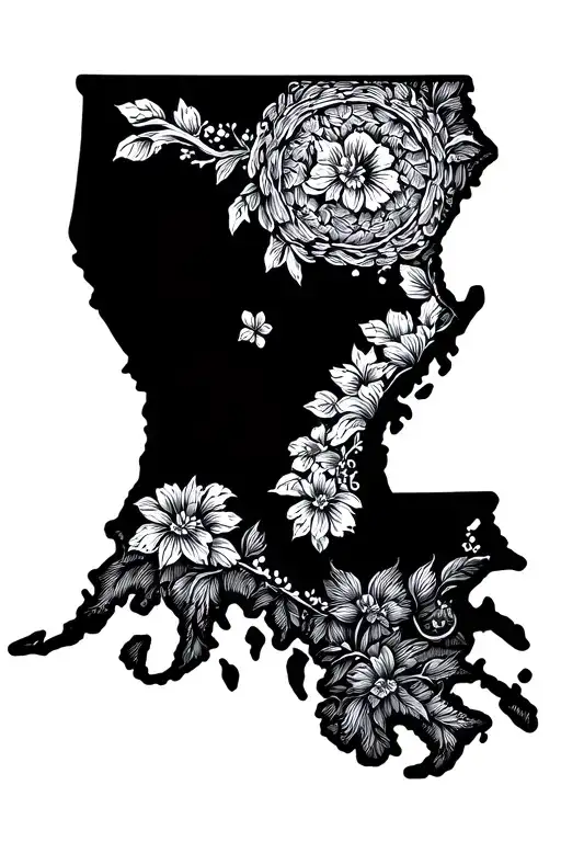 Louisiana State Map