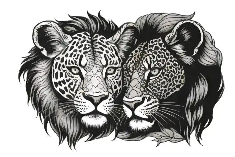 Saying Eyes Combined Simba And Friend