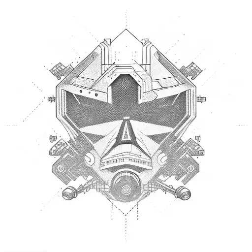 Small Cyberpunk Style Electric Scheme