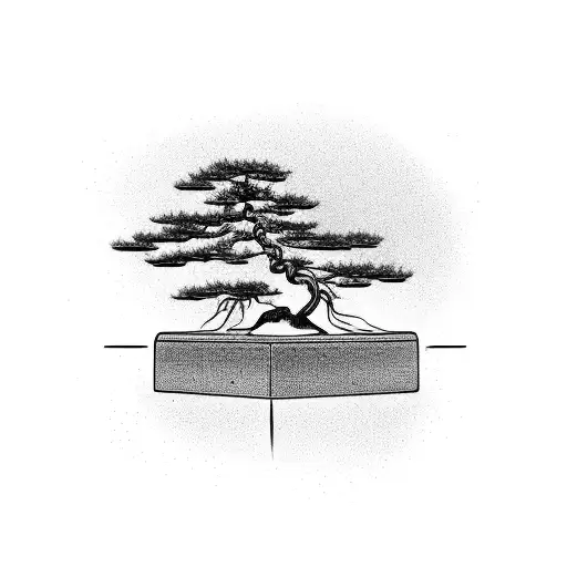 A Mystical Bonsai Tree Growing From A Welding Torch