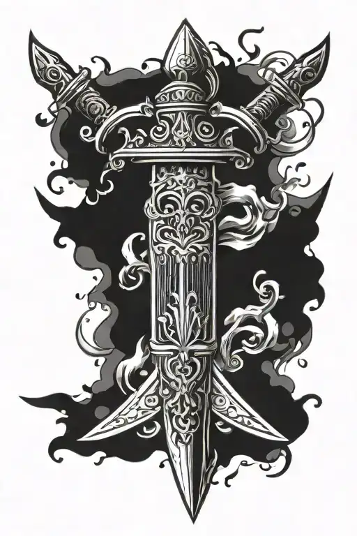 Ceremonial Dagger Stabbing