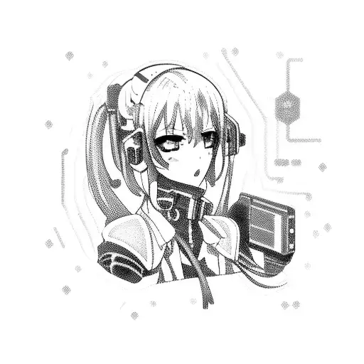 Cyberpunk Anime Girl
