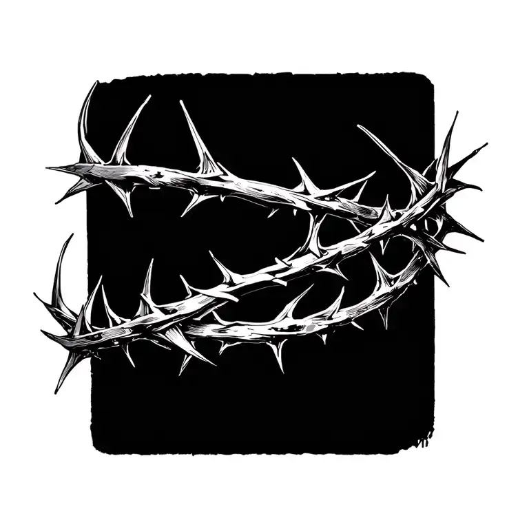 Crown Of Thorns Wrapped