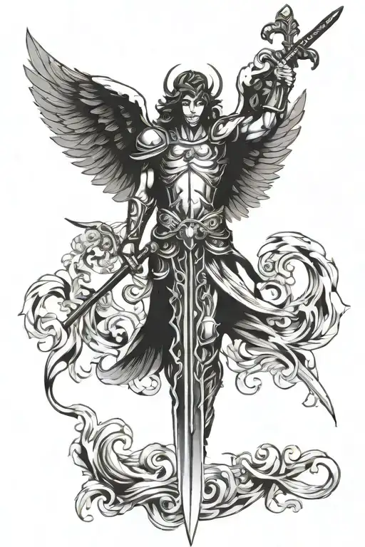 Sword Saint Michael Archangel