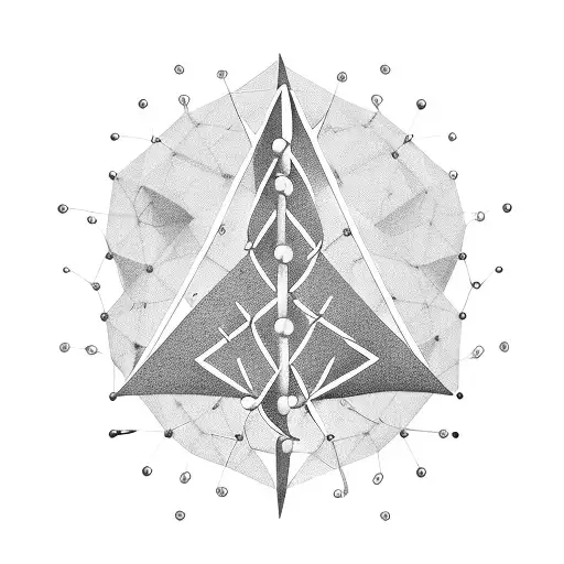 Dna Molecule Forming The Shape Of A Tree