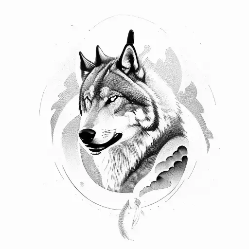 Feroce Wolf Protecting Kids