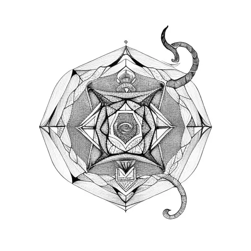 Capricorn Like Mandala