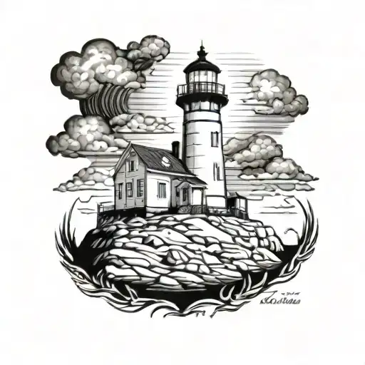 Eastern Point Lighthouse In Gloucester Ma In Memory Of A Friend Passing