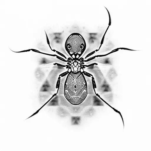 The Name Michael With Spider Webs