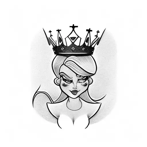 Jessica Rabbit With Red Crown