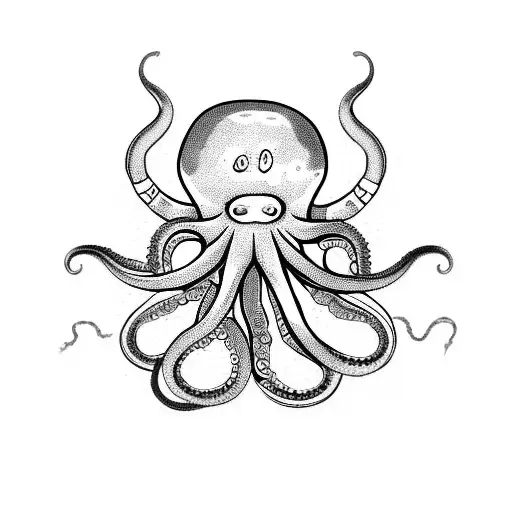 Octopus With Handcuffs And A Police Baton