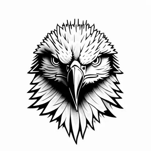 Eagle For Neck With Background