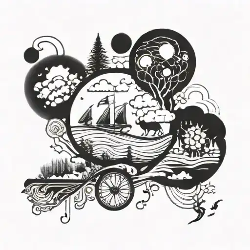 A Design Representing The Journey From Getting To Know Each Other To Living Together Since 2021