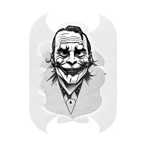 Simple Joker Cards Logo With Color