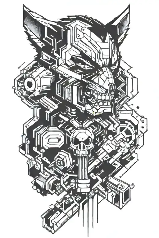 Combine A Radioactive Symbol With Woodworking Elements In A Wolverine-inspired