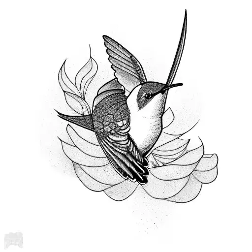 Hummingbird And Dove