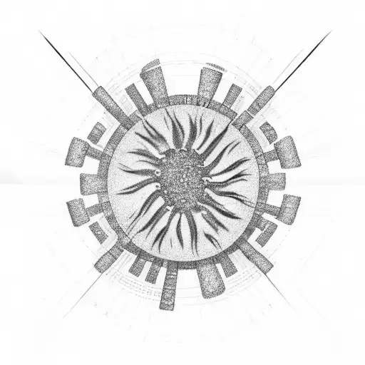 Dna Spin Tattoo And Planet Parade