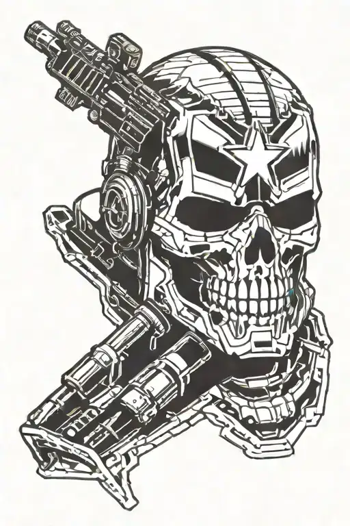 Winter Soldier Masked Skull
