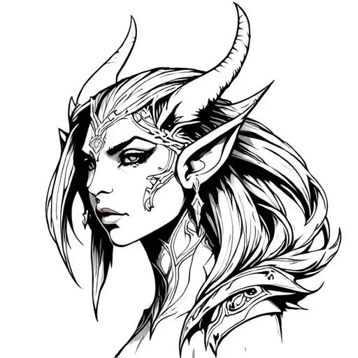 Warcraft Female Draenei