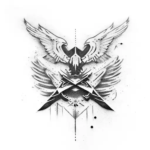 Assassin Creed Logo With Eagle