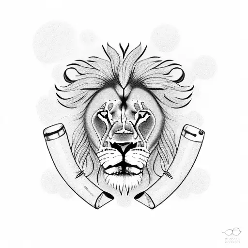 A Lion That Cigarettes Fucked Up His Longs