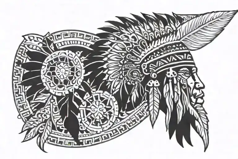 Native American Bicep Band