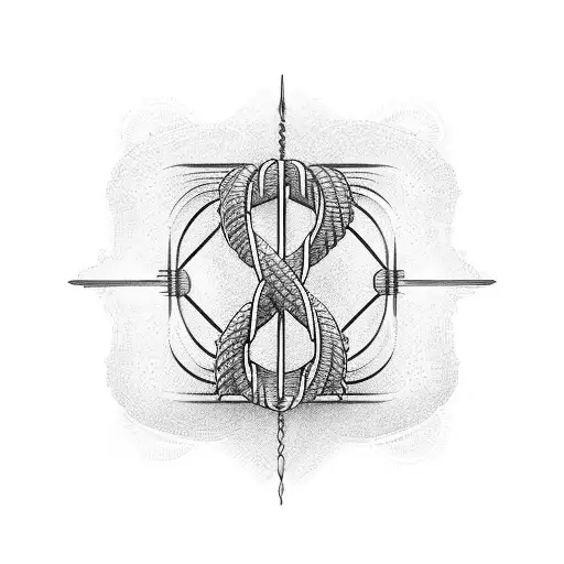 Dna Strand With Names