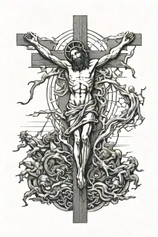 Crusifixion Of Jesus Christ
