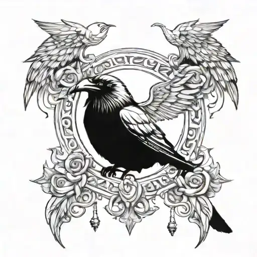 Odin Ravens Throat