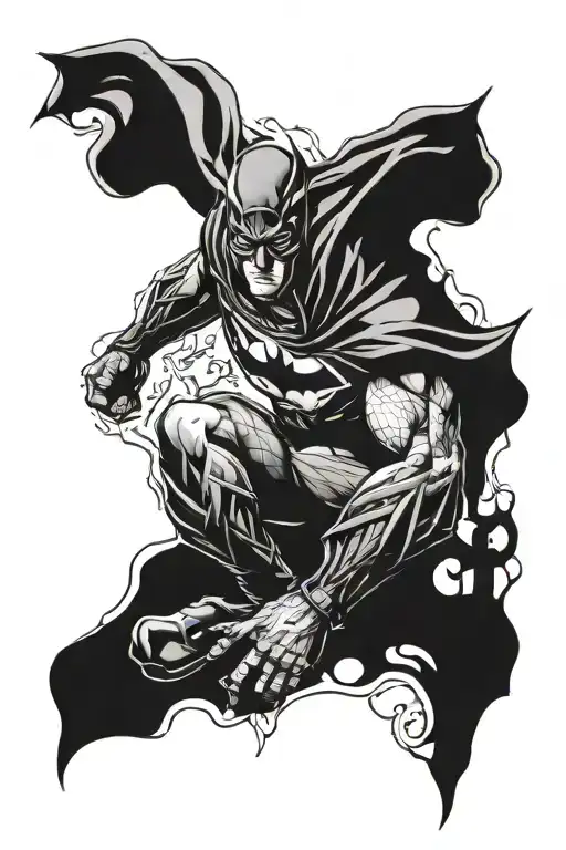 Superheroes And Christian Scripture Verses Flowing