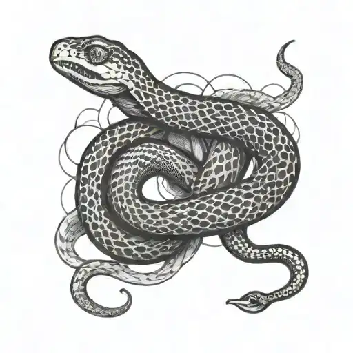 Day And Night Snake Theme