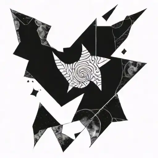 Man Art Galaxy Filled