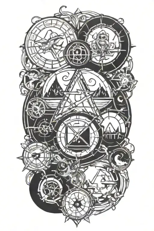 Full Metal Alchemist Alchemy Circle