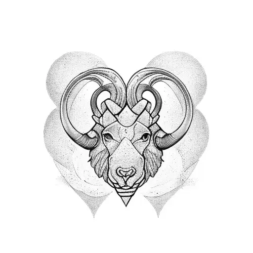Leo And Capricorn Love Heart