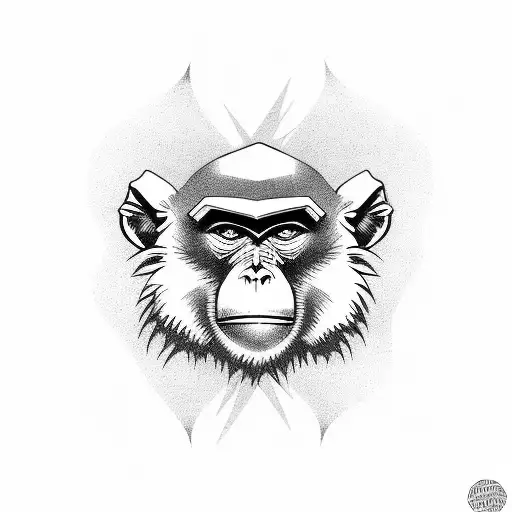Simple Oldschool Monkey