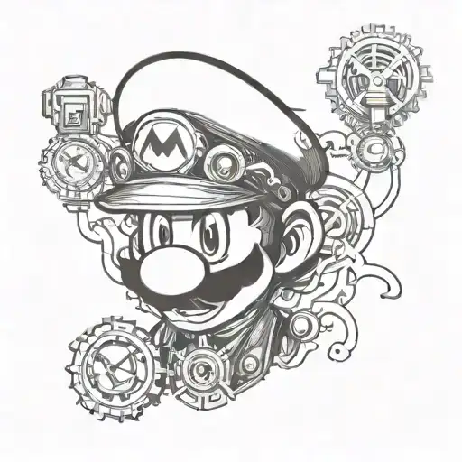 Steampunk Mario
