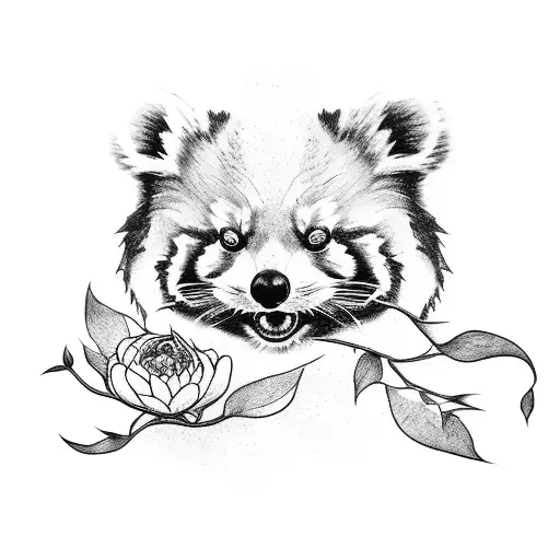 Red Panda Peony
