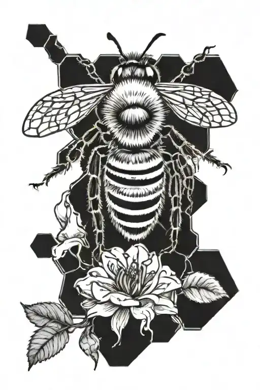 Honey Bee Being Slaughtered