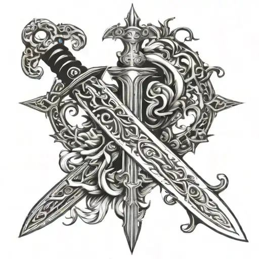 Gothic Style Sword